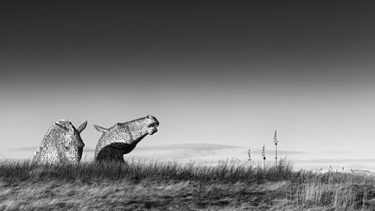 The Kelpies,  Scotland